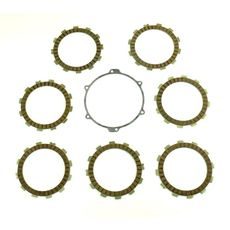 FRICTION PLATES KIT WITH CLUTCH COVER GASKET ATHENA P40230033