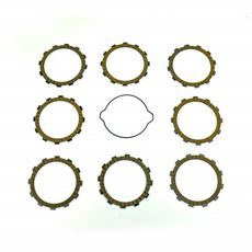 FRICTION PLATES KIT WITH CLUTCH COVER GASKET ATHENA P40230026