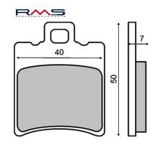 DISK PLOČICE RMS 225100190 ORGANIC