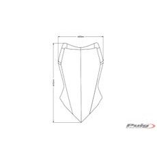 WINDSCREEN PUIG TOURING 3762F DARK SMOKE