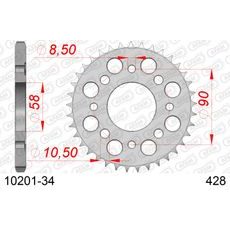 LANČENIK ZADNJI AFAM 10201-34 34T, 428