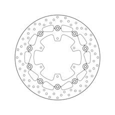 KOČIONA DISK BREMBO 78B408A8 FLOATING