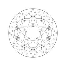 KOČIONA DISK BREMBO 78B40859 FLOATING