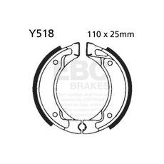 BRAKE SHOE SET EBC Y518 INCLUDINGS SPRINGS
