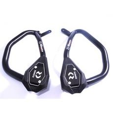 ENGINE GUARDS RDMOTO CF137KDSL01K MATT BLACK FOR CFMOTO 650 GT, PREMIUM 2020-2023