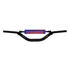 HANDLEBAR ACCOSSATO ALUMINIUM, 28.5 MM CRNI