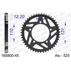 REAR ALU SPROCKET AFAM 165800-45 45T, 525