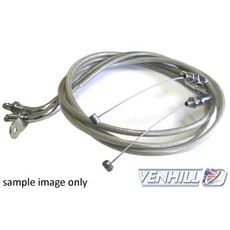 THROTTLE CABLE VENHILL S01-4-061/B FEATHERLIGHT PAIR
