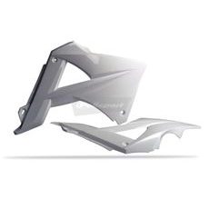 RADIATOR SCOOPS POLISPORT 8413300008 (PAIR) WHITE