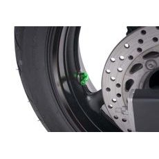 Valves for tubeless wheels PUIG 5591V green D 11mm