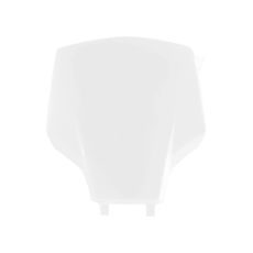 NUMBER PLATE POLISPORT 8681600002 WHITE