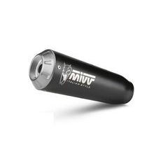 SILENCER MIVV X-M1 KT.019.LC4B BLACK STAINLESS STEEL