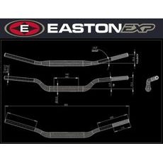 HANDLEBAR EASTON EXP EXP M 72 57