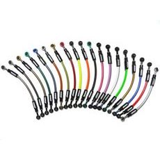 BRAKE HOSES ACCOSSATO AGA0055-12 FOR MOTORCYCLES (9PCS)