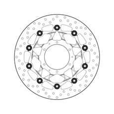 KOČIONA DISK BREMBO 78B40876 FLOATING
