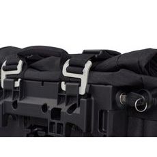 COMPLETE SET OF SHAD TERRA TR40 ADVENTURE SADDLEBAGS AND SHAD TERRA ALUMINIUM 48L TOPCASE, INCLUDING MOUNTING KIT SHAD BENELLI TRK 502 X