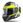 Full face helmet CASSIDA Modulo 2.0 Profile white/ black/ fluo yellow/ grey M