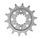 Chain kit EK - Silver chain 520 H, Non-sealed, CHK front sprocket SUPERSPROX, CHK rear sprocket SUPERSPROX for ATV ARCTIC CAT DVX 300 2008-2012