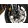 Axle sliders PUIG PHB19 21496N Crni without color caps, front