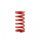 Shock spring K-TECH 55-175-70 70N crven