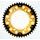 Rear sprocket SUPERSPROX STEALTH RST-899:45-GLD zlato 45T, 525