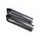 Dual slip-on exhaust GPR FURORE D.123.FUPO Matte Black including removable db killers and link pipes
