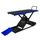 Motorcycle lift LV8 GOLDRAKE 400 FLOOR VERSION EG400P.B with foot pedal pump (black and blue RAL 5005)