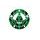 Fuel cap cover PUIG RADIKAL 6312V green