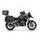 Set of SHAD TERRA TR40 adventure saddlebags and SHAD TERRA aluminium top case TR55 PURE BLACK, including mounting kit SHAD BMW R1200/R1250GS ADVENTURE