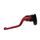 Clutch Lever ACCOSSATO fixed CNC-worked aluminium, red