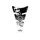 Tank pad PUIG SPIRIT 7484N Crni