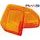 Indicator lens - right rear RMS 246470200 orange E-mark