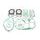 Set dihtunga za motor KOMPLETAN ATHENA P400250870027