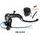 Homologated radial brake master cylinder ACCOSSATO RB090 with folding lever and oil reservoir kit included PRS 19x17-18-19 ABE 61454