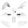 Plastic body kit POLISPORT 91499 White