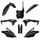 Plastic body kit POLISPORT 91491 Crni