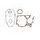Set dihtunga za motor KOMPLETAN ATHENA P400150850100