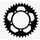 Rear ALU sprocket SUPERSPROX RAL-1022:36-BLK Crni