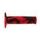 Hand grips DOMINO SNAKE 184160830 red / black