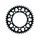 Rear ALU sprocket SUPERSPROX RAL-1303:43-BLK Crni 43T, 520