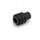 Spare nylon puck PUIG VINTAGE 2.0 3154N for M10 bolt Crni