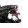 Adjustable license support PUIG 22128N Crni