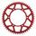 Rear ALU sprocket SUPERSPROX RAL-808:51-RED crven 51T, 520