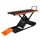 Motorcycle lift LV8 GOLDRAKE 400 FLOOR VERSION EG400P.O with foot pedal pump (black and orange RAL 2009)