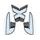 Tank pad PUIG SPECIFIC 9296C carbon look with side part