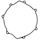Clutch cover gasket WINDEROSA CCG 816678 outer side