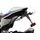 Adjustable license support PUIG 3705N Crni