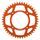 Rear ALU sprocket SUPERSPROX RAL-720:46-ORG orange 46T, 520