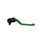 Brake lever ACCOSSATO fixed CNC-worked aluminium, green