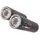 Dual slip-on exhaust GPR M3 D.19.1.M3.PP Brushed Stainless steel including removable db killers and link pipes